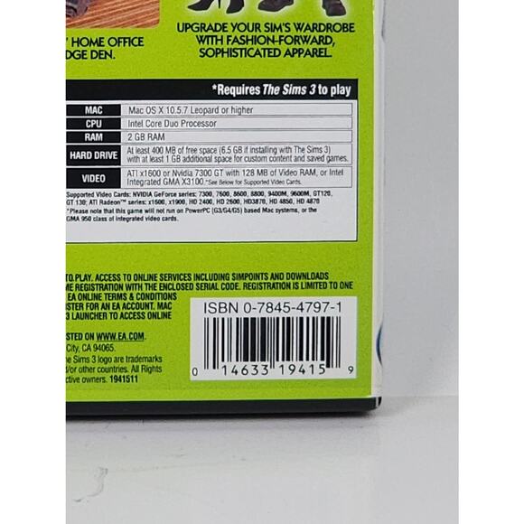 THE SIMS 3 HIGH-END LOFT STUFF - EA 2010 Win/Mac PC Video Simulation Game - Picture 3 of 6